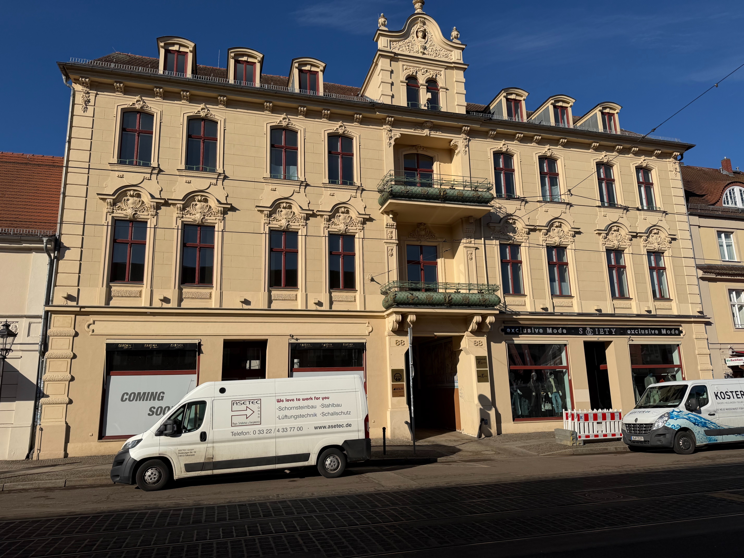 objektansicht - Gewerbeflächen im neu gestalteten Hofgarten Karree mit 23m²/66m²/89m²