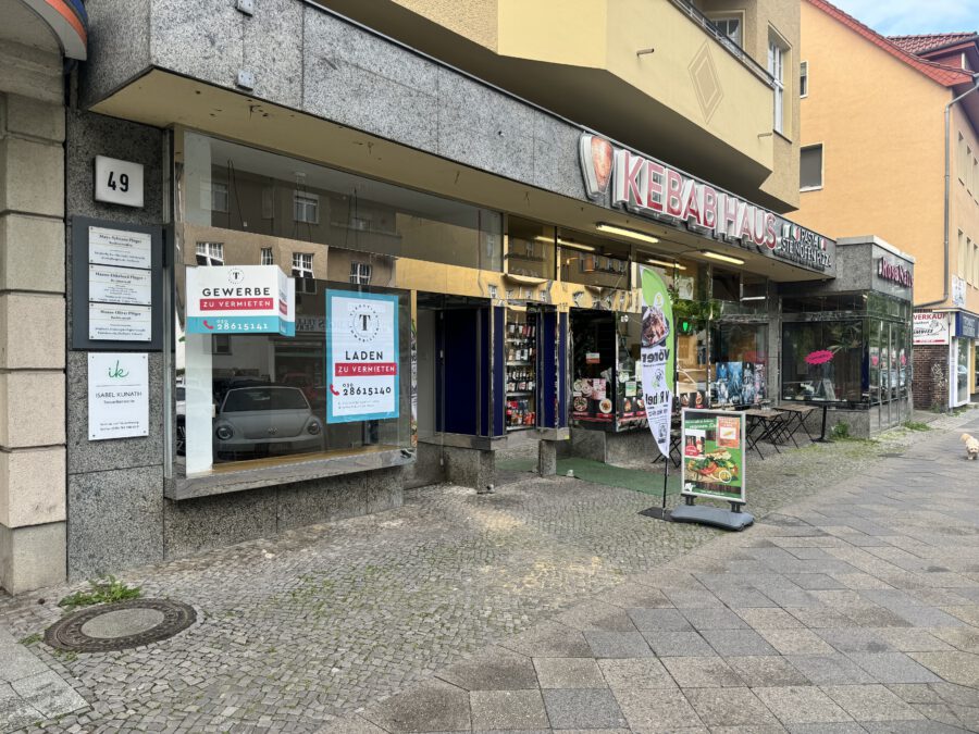 Kleiner Laden in der beliebten Bahnhofstraße - hausansicht (14302)