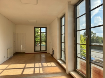 küche und ausblick - Seltene Gelegenheit in der Nördlichen Vorstadt *Praxis/ Büro*