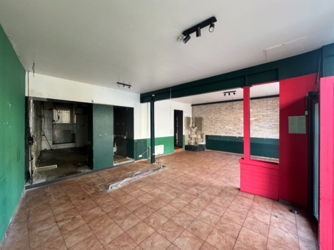 Ladenfläche auf der Schönhauser Allee neben der Volksbank zu vermieten - innenansicht laden (11699)