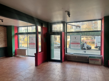 innenansicht laden - Ladenfläche auf der Schönhauser Allee neben der Volksbank zu vermieten