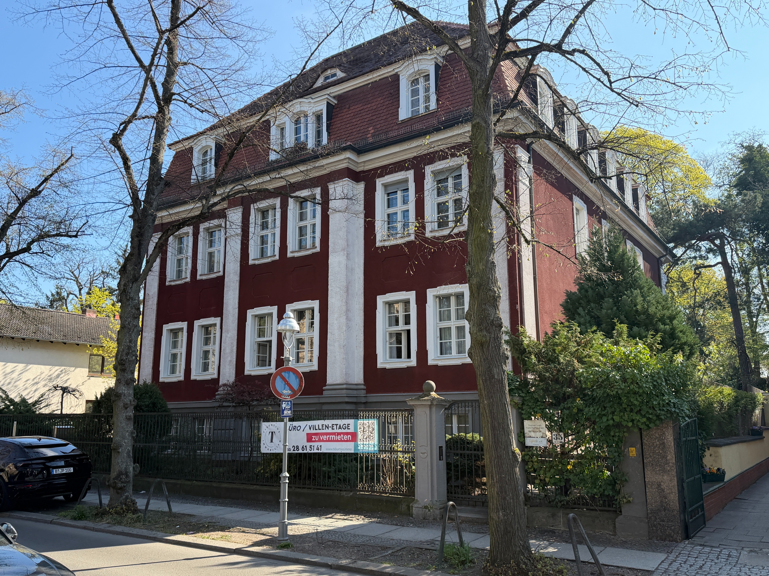 objektansicht - Repräsentatives Büro in herrschaftlicher Villenetage zu vermieten