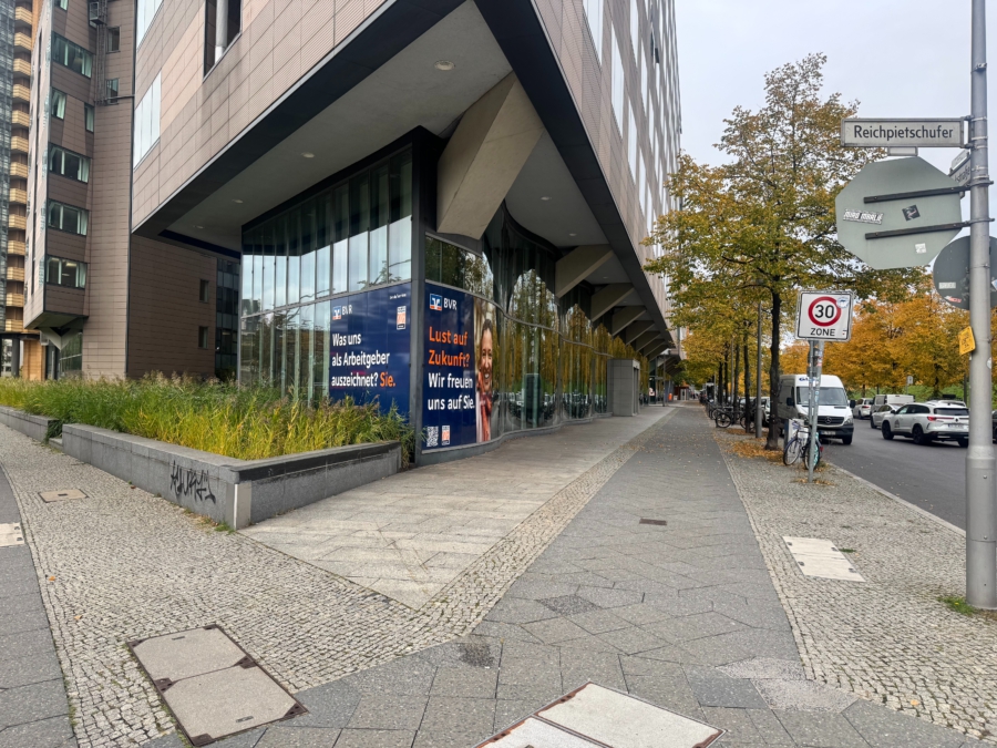 Büro mit Aussicht in prominenter Lage am Potsdamer Platz - erdgeschossbereich (11709)