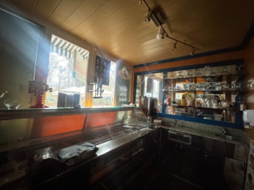 verkaufsfenster - Komplett ausgestattetes Eiscafé zur Übernahme am S-Bahnhof Tempelhof
