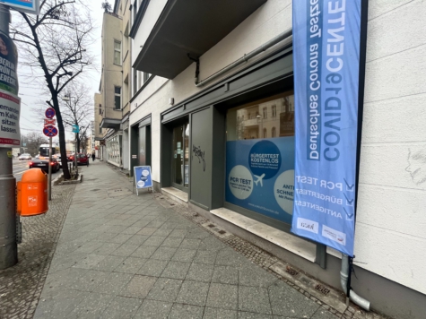 Vermietete Ladenfläche als Kapitalanlage im Neubau Berliner Allee - ladenansicht (12063)