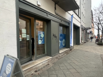 ladenansicht - Vermietete Ladenfläche als Kapitalanlage im Neubau Berliner Allee