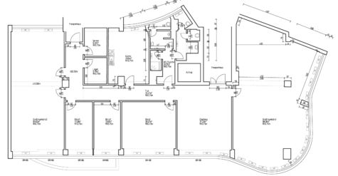 Hochwertig und neu ausgebaute Bürofläche in bester Ku’damm Ecklage - grundriss (11826)
