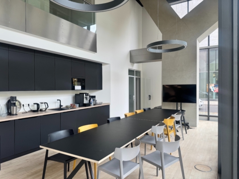 Büro / Showroom für eine öffentlichkeitswirksame Darstellung am Potsdamer Platz - küche und personalraum (11739)