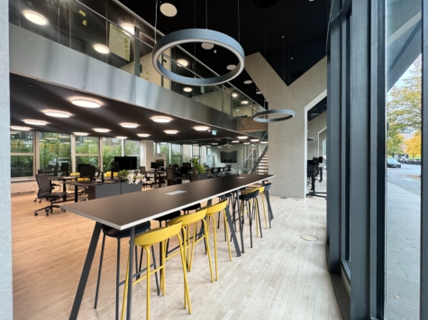 Büro / Showroom für eine öffentlichkeitswirksame Darstellung am Potsdamer Platz - offener arbeitsbereich (11734)